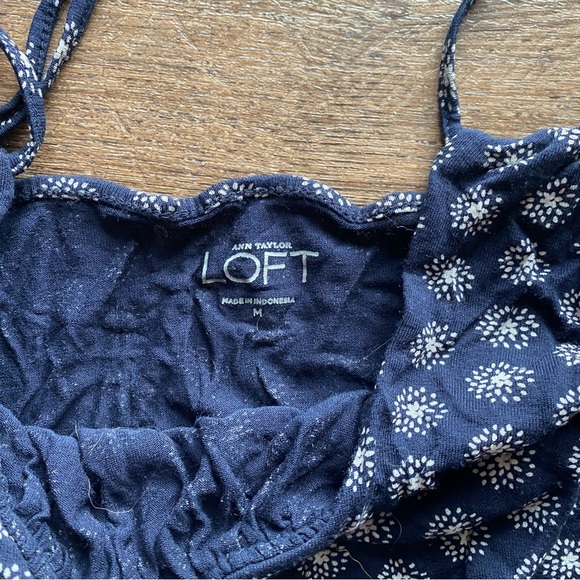 Ann Taylor Loft Patterned Tank Top - Picture 2 of 9